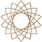 Ekena Millwork Eleanor Wood Fretwork Pierced Ceiling Medallion, Red Oak, 20"OD x 7 3/4"ID x 3/8"T CMWP20X20X0375EARO - alternate 2